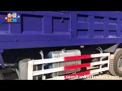 Genron//371 HP Euro III//8x4 (12 wheels ) Used HOWO Dump Truck export to DR.CONGO
