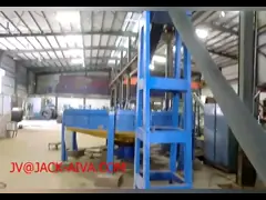 Сварочный аппарат трубы, высокочастотная продольная линия заварки трубы video