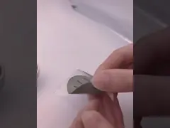 Теплостойкость высокоизоляционный Силиконовый свободный тепловой лист для светодиодов video