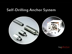 R32N/18.5 вполне продело нитку Адвокатуру анкера собственной личности окончательной нагрузки 280kN O.D. 32mm сверля video