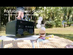 портативная станция солнечной энергии 700wh, зарядная станция 2,8 дюймов портативная video