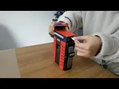 Generator Power Lamp 178mm 25W Battery Generator For Camping