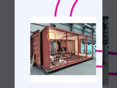 Electric Slide 20 Foot Luxury Expandable Container House