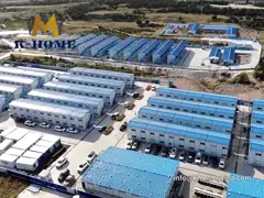 Tempoary быстро устанавливает дом низкой цены Prefab стальной для зоны бедствия video