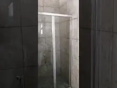 5mm thick glass folded door shower cubicle