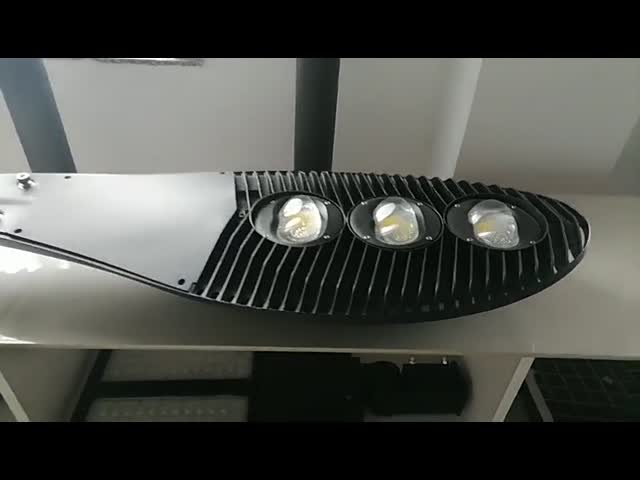 high power 180w black, gray, white coating COB led street light for main road