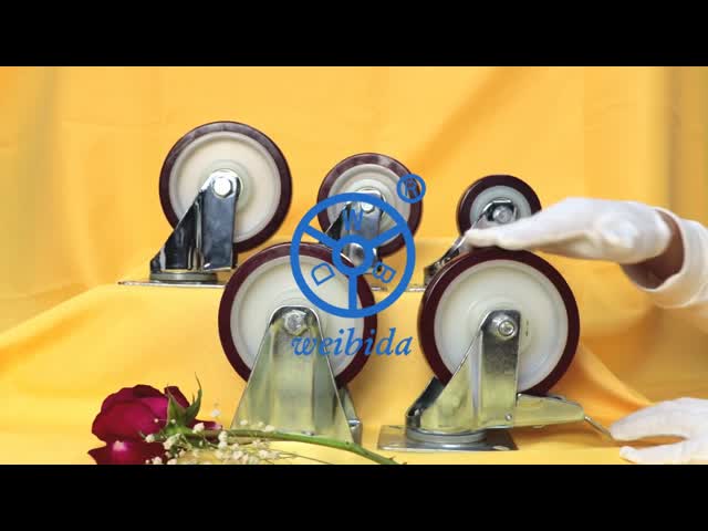 4 Inch Polyurethane Casters