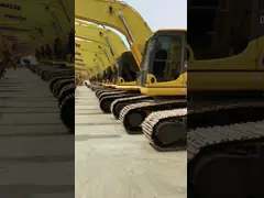 Original Turbocharged Engine PC60-8 Used Komatsu Excavator