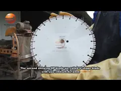 230mm 400mm 3U Turbo делят на сегменты общецелевые лезвия пилы video