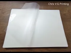 A3 штейновое 250mic давление - чувствительный прокатывая фильм video