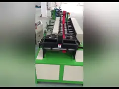 Производственная линия соединителя трубопровода гибкая, машина Ductwork HVAC video