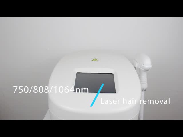 Permanent Painless 3 In 1 808nm Diode Laser Machine