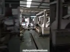 Штабелеукладчик транспортера NC двойного слоя подержанный рифленый video