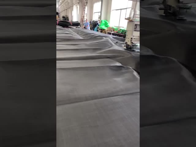 BLACK GT400 PP Woven Dewatering Geotube Breakwater For Cofferdam Geotube Dam