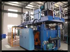 Mechanical Extrusion Blow Moulding Machine PE PP Bottle High Speed