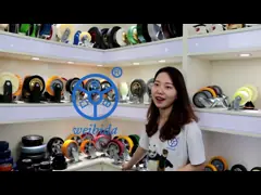 Versatile Strong And Sturdy Medium Duty Rubber/PVC/PP/PU Caster