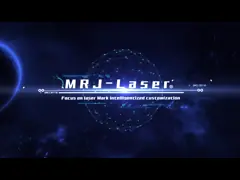 Большая машина маркировки лазера СО2 поля 10600nm 100W на древесине video