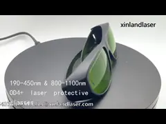 Eyewear лазера эргономики 980nm 1064nm стекел предохранения от лазера Yag особенно для твердотельного лазера video