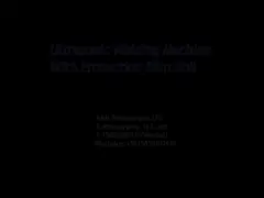 пресса ультразвуковой заварки 2000W с креном фильма защиты для заварки пластмассы ткани video