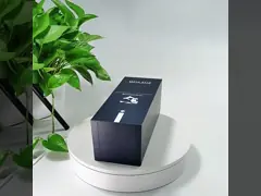 Штейновые картонные коробки голубых и золота сильные хранения для бутылок вина video