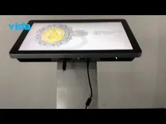 Меню касания ресторана показывает киоск данным по Signage цифров для торгового центра video