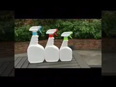 Ясные зеленые бутылки брызг пуска 330Ml пластиковые пустые video