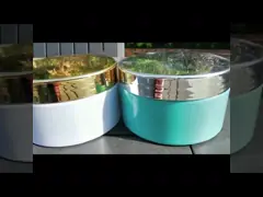 Голубые опарникы сливк 200ml молока тела цилиндра пластиковые косметические video