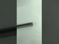 Обожженные высокотемпературным части печи подвергли механической обработке вольфрамом, который video