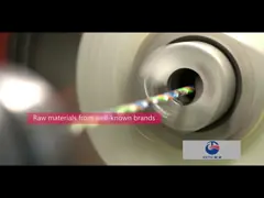 Волокно одиночного режима стренги трубопровода 12 оптического волокна OM2 GYXS video