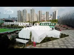 Передвижной 20×50 шатер баскетбольной площадки метра T6 на открытом воздухе video