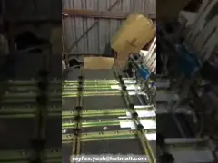 Бумажный лист наклеивая коробку брошюровщицы угла коробки машины твердую делая формировать video