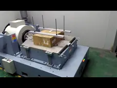 Пик силы синуса испытательного оборудования испытания на вибропрочность 1000kg.f пакета теста ISTA случайный video