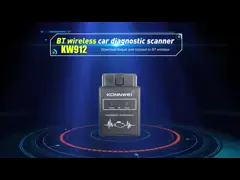 Автомобиль OBD2 EOBD bluetooth 12V более дешевой цены модельный KW912 ELM327 KONNWEI беспроводной video