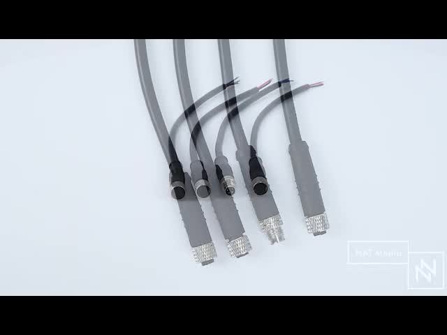 2 Pin 3 Pin 4 Pin Metal 6.0MM M8 Circular Connector