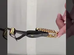 кожа моды женщин 2.8cm подпоясывает петлю металла пряжки штырей квадрата двойную video