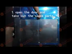 Потребления низкой мощности машины Roaster арахиса высокой эффективности деятельность небольшого удобная video