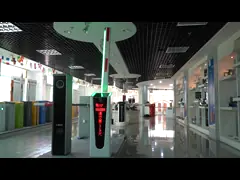 LED Straight Arm Entrance Barrier Gate , Parking Access Control Gates For Road Safety