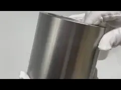 Вольфрам высокой плотности подвергал трубку механической обработке частей приложенную в высокотемпературной печи video