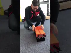 Three Layers Portable Steel Toolbox Multi-Function Household Folding Hardware Storage Box Auto Repair Toolkit