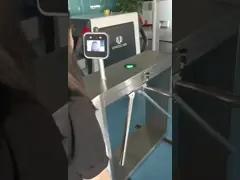 Ворота барьера треноги биометрии SUS304 управления доступом опознавания лихорадки лицевые video