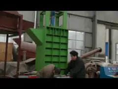 Hydraulic Wood Shaving Baler(Auto Weighing),Baling Machine for Animals Bedding