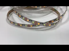 Света веревочки гибкого трубопровода СИД 3.7VDC SMD2835 цвет неонового крутой белый теплый белый двойной video