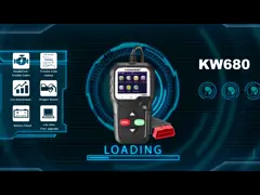 Fault Code OBD2 O2 Sensor Auto Diagnostic Tool KONNWEI KW680 with 2.4inch LCD Screen