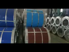 AA1050 1060 1100 цветная алюминиевая фольга габарит 0,11 мм используется в системе кровельных video