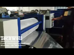 Automotive Heat Insulation Aluminum Embossing Machine Line With Cut To Length Device