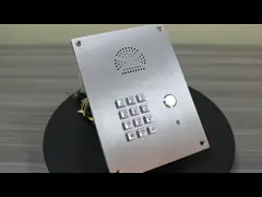 Лифтовые переговорные устройства из нержавеющей стали, громкая связь, телефон экстренной связи, IP55-IP65 video