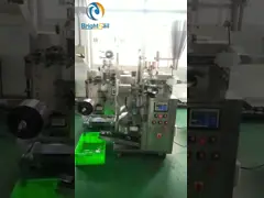 Машина упаковки пакетика чая регулятора температуры 7g PID заполняя многофункциональная video