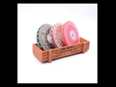 GM05 Eco Friendly Green 10mm Pom Pom Fringe