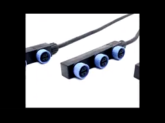 Соединитель света СИД M20 Pin 8.5mm нейлона PA66 IP67 2 video