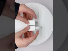 Заряжатели телефона PD стабилизированного мобильного телефона 50g перемещения дома ЕС США 18W быстрые video